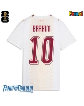 Maroc Brahim Diaz #10 Echipament de Fotbal Replică Mondial 2026 Femei Deplasare Maroc Brahim Diaz #10 Echipament de Fotbal Replică Mondial 2026 Femei Deplasare